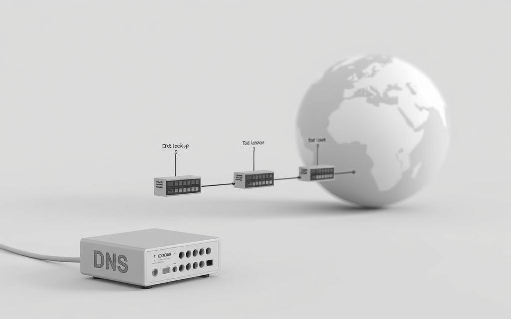 DNS query steps