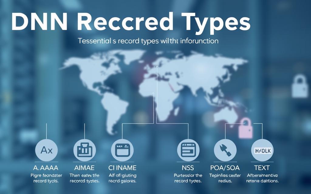 DNS record types visual explanation