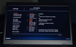 how to enable virtualization technology on lenovo pc computers