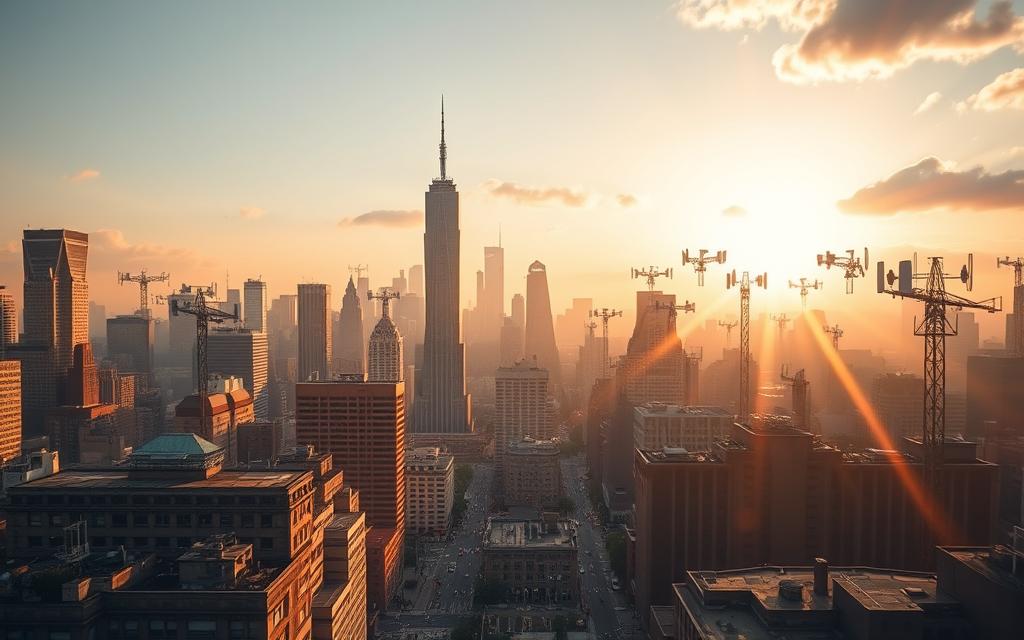 mmWave network capacity in urban environments